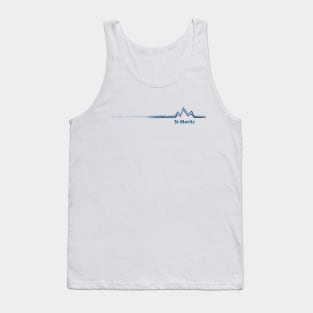 St Moritz Switzerland Tank Top